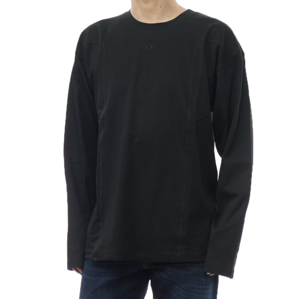 ディーゼル　メンズ 長袖Tシャツ 楽天市場】DIESEL ディーゼル ロング クルーネック Tシャツ A19464