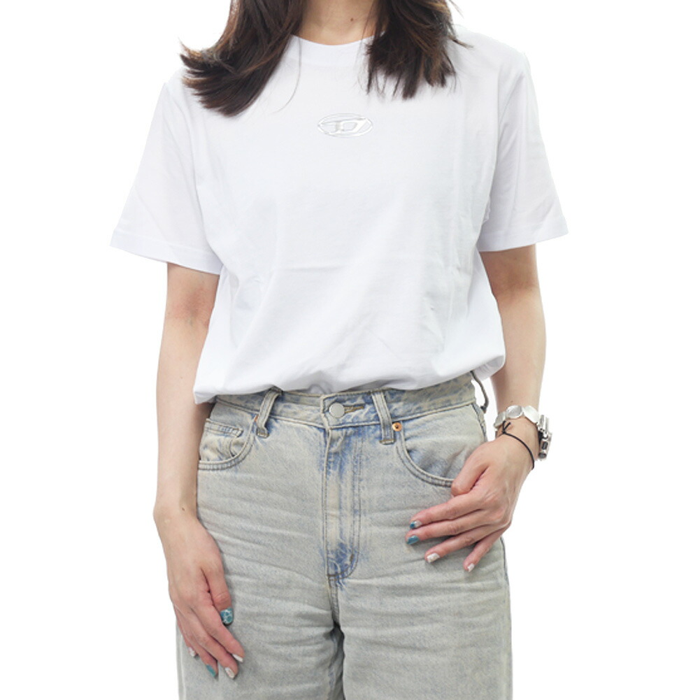 楽天市場】DIESEL ディーゼル クルーネック Tシャツ A12037 0BLAN T