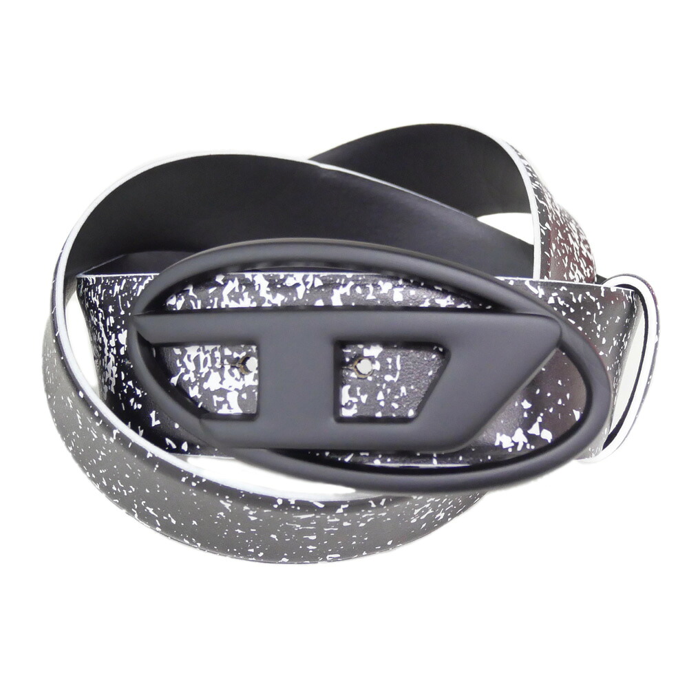 楽天市場】DIESEL ディーゼル レザー ベルト X10434 PS201 B-METAL