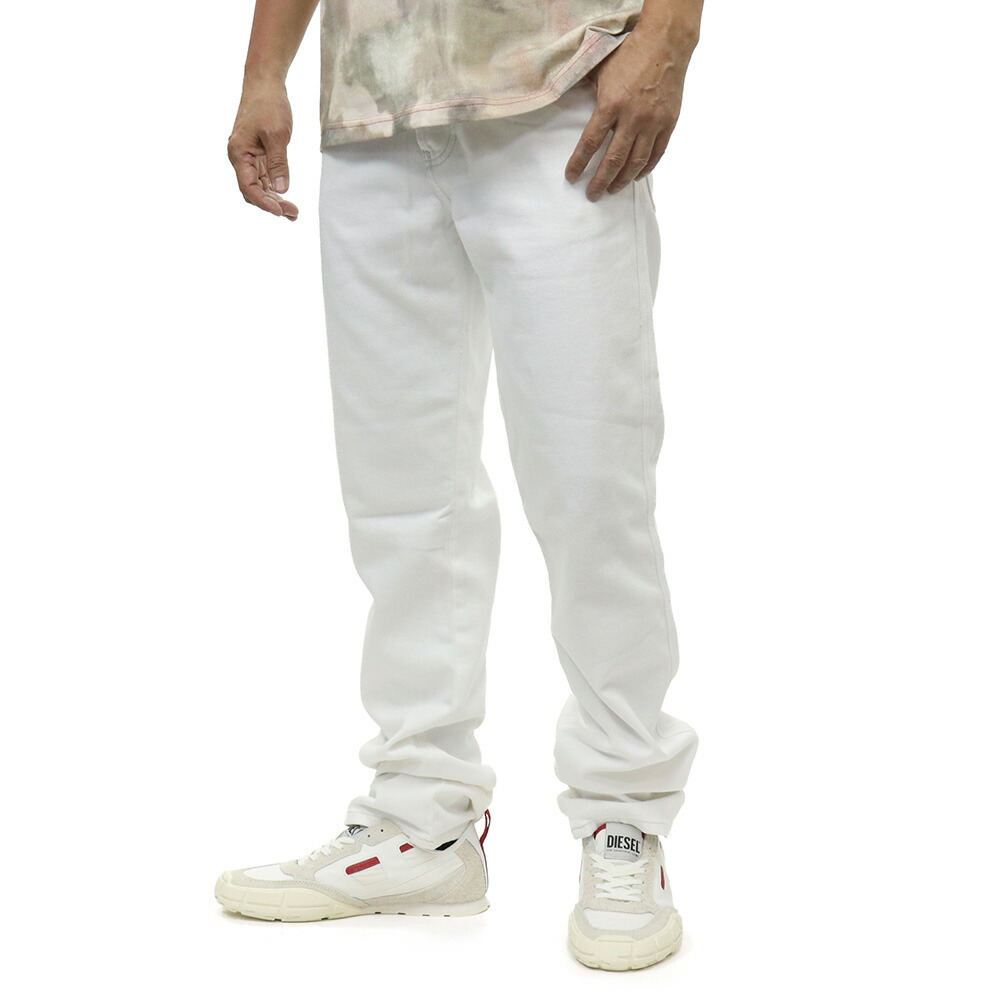 DIESEL ディーゼル メンズジーンズ A15799 09N92 / 1993 D-VYL L.34 ホワイト 2026春夏新作