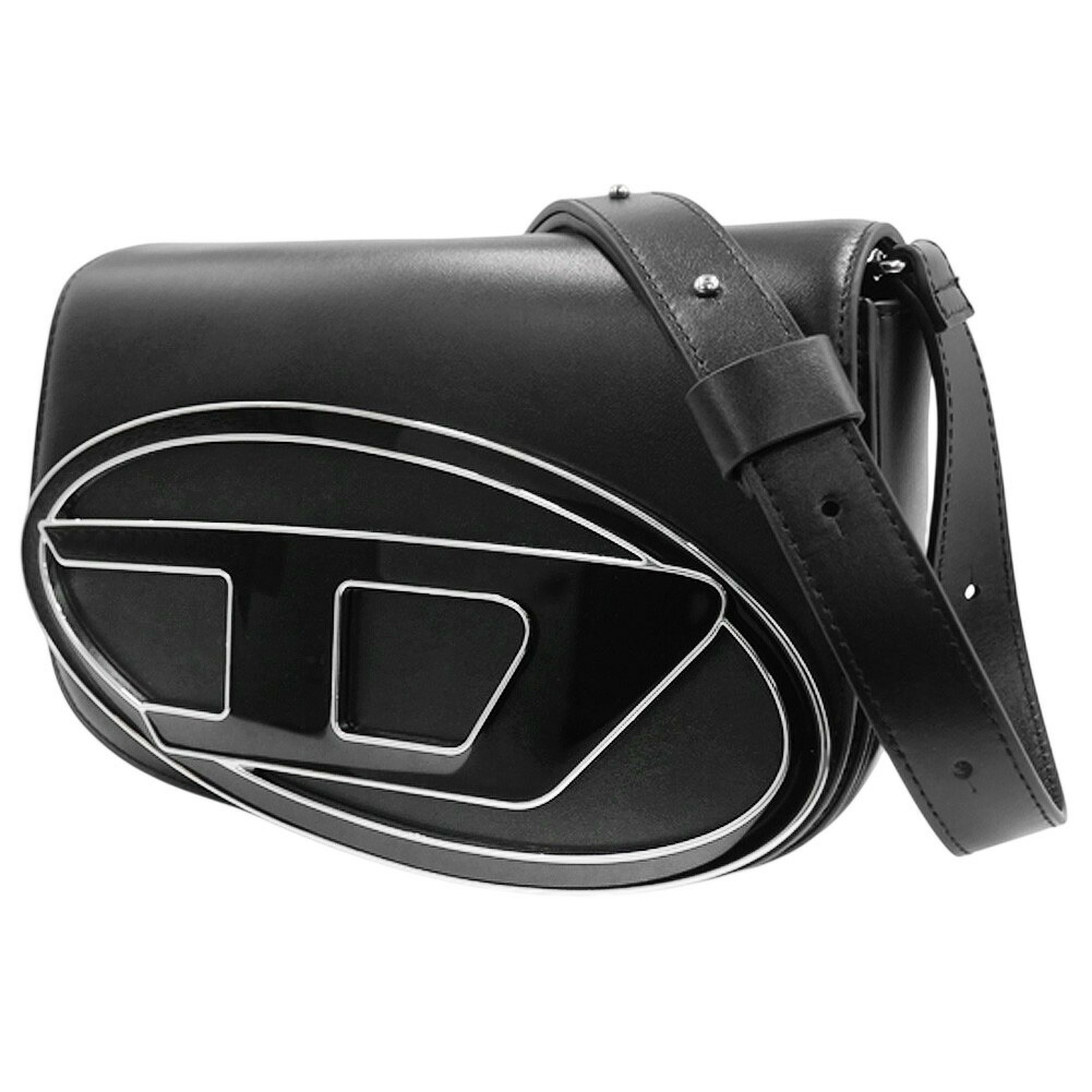 DIESEL ディーゼル ショルダーバッグ X09568 PR818 / 1DR M レディース ブラック 2026春夏新作