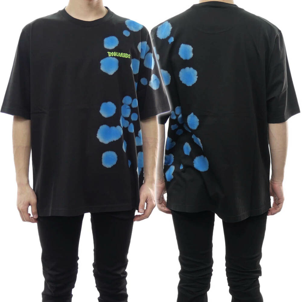 【ディースクエアード】ロゴ タイダイ柄 半袖Tシャツ コットン 楽天市場】DSQUARED2 ディースクエアード 半袖 Tシャツ