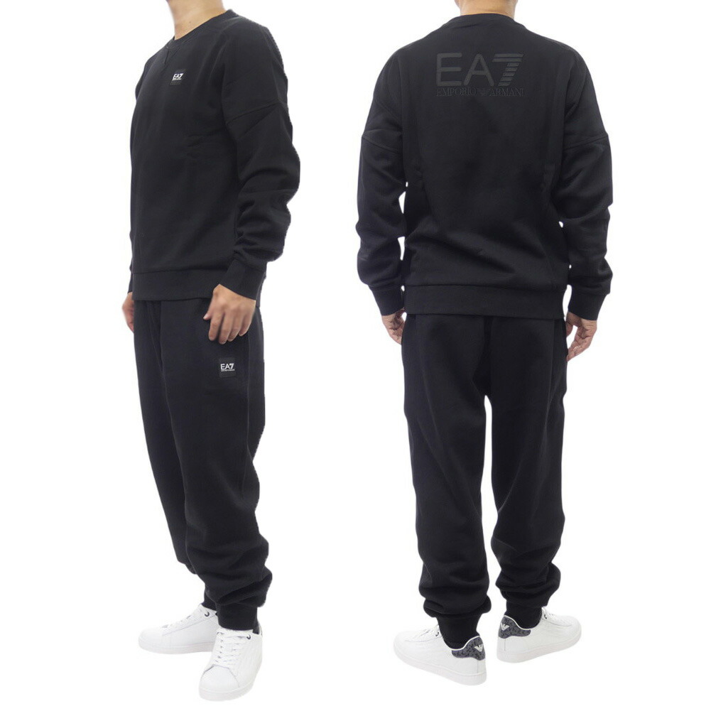 ✨美品✨エンポリオアルマーニ スウェット セットアップ XLサイズ ブラック 楽天市場】EMPORIO ARMANI エンポリオアルマーニ EA7 セットアップ