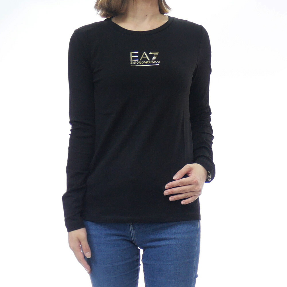 EA7 Emporio Armani ネイビー長袖カットソー Amazon.co.jp: [イーエーセブン エンポリオアルマーニ] Tシャツ