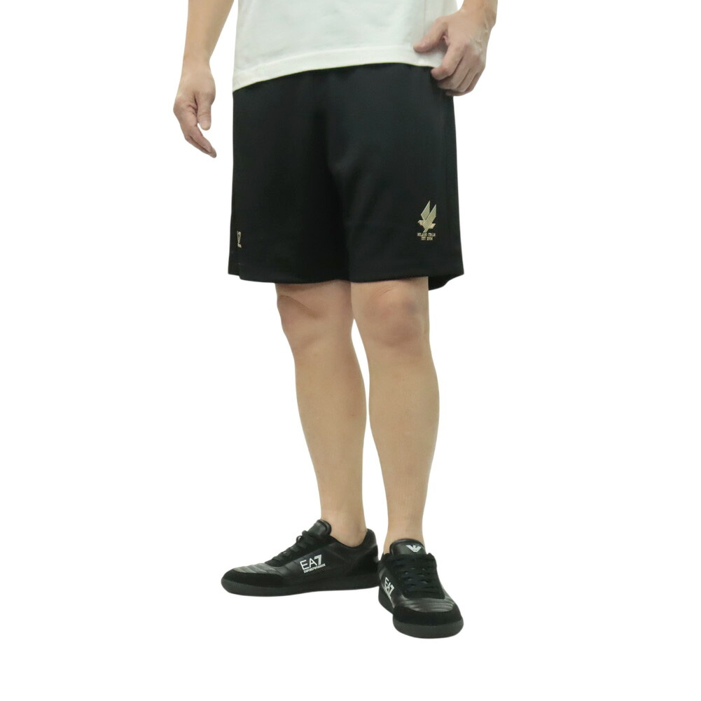 EMPORIO ARMANI エンポリオアルマーニ EA7 ショートパンツ 7M001301 AF21420 メンズ ブラック 2026春夏新作