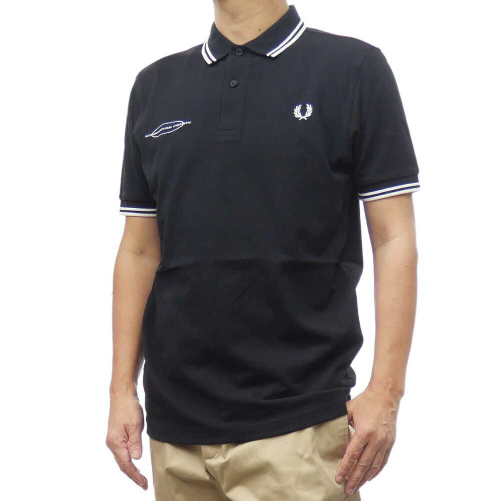 フレッドペリー　半袖ポロシャツ ブランド古着】FRED PERRY / フレッドペリー F1644 別注