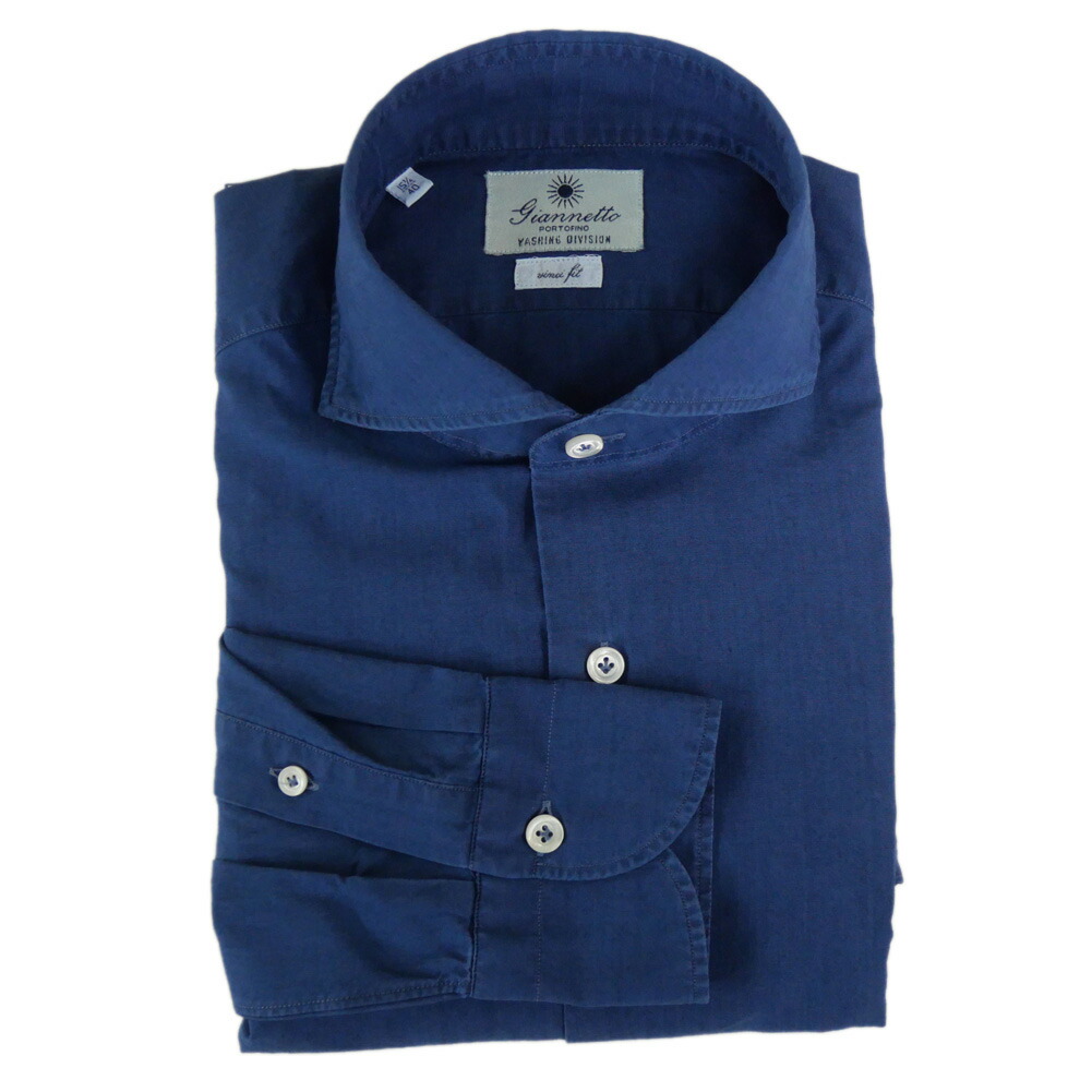 楽天市場】GIANNETTO ジャンネット カッタウェイシャツ 51369 SLIMFIT