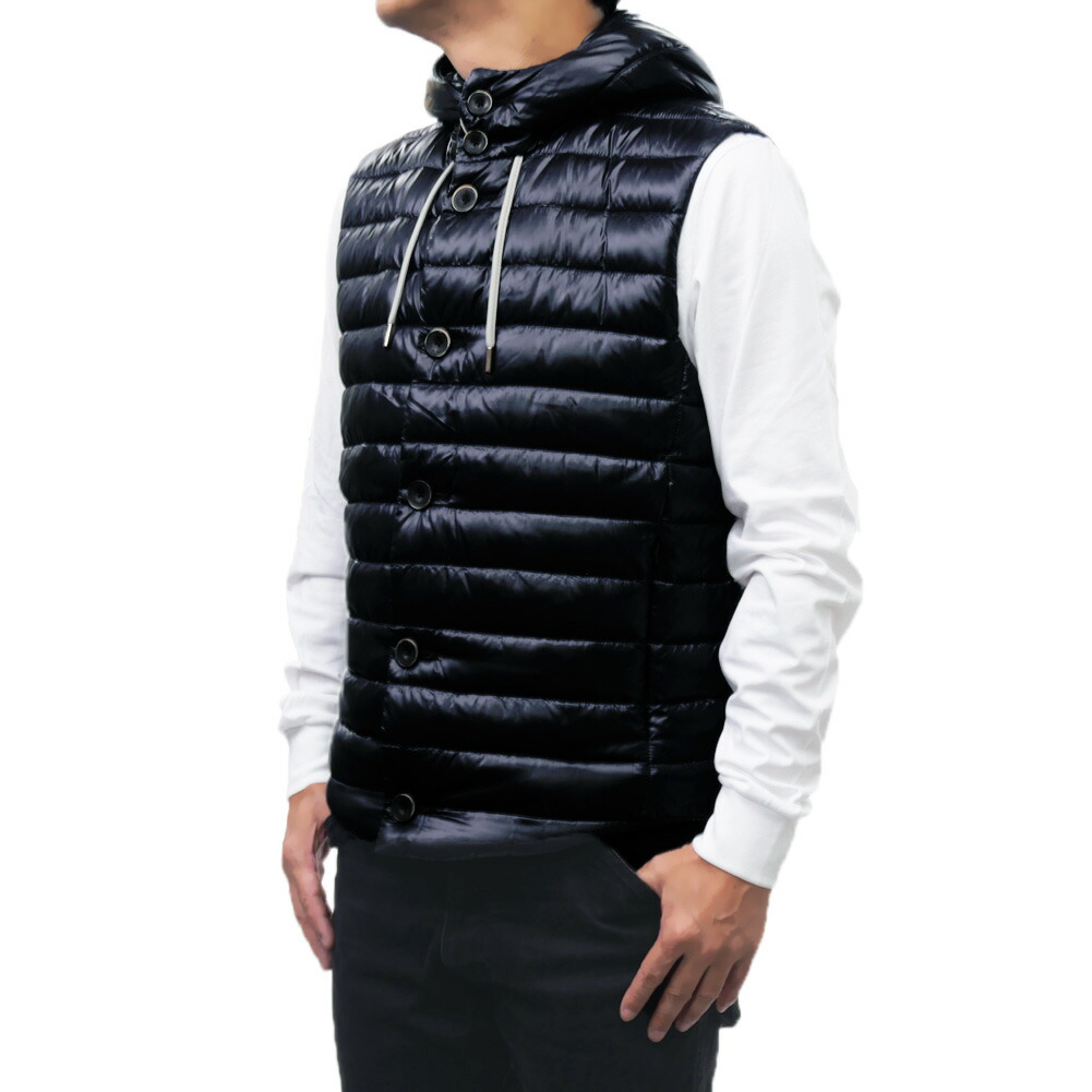 楽天市場】HERNO ヘルノ ダウンベスト PI001154U 12020Z メンズ