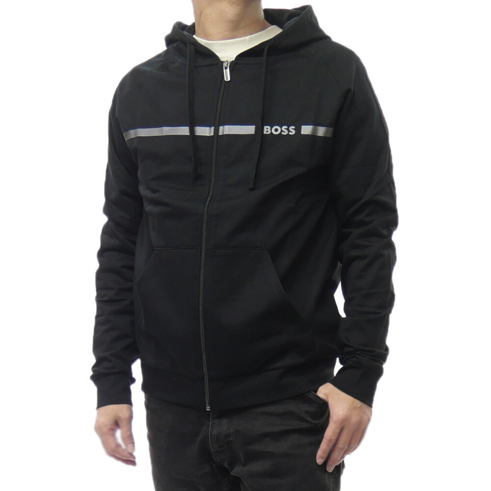 HUGO BOSS ヒューゴボス ジップアップパーカー 50550571 10269562 / Authentic Jacket H メンズ ブラック