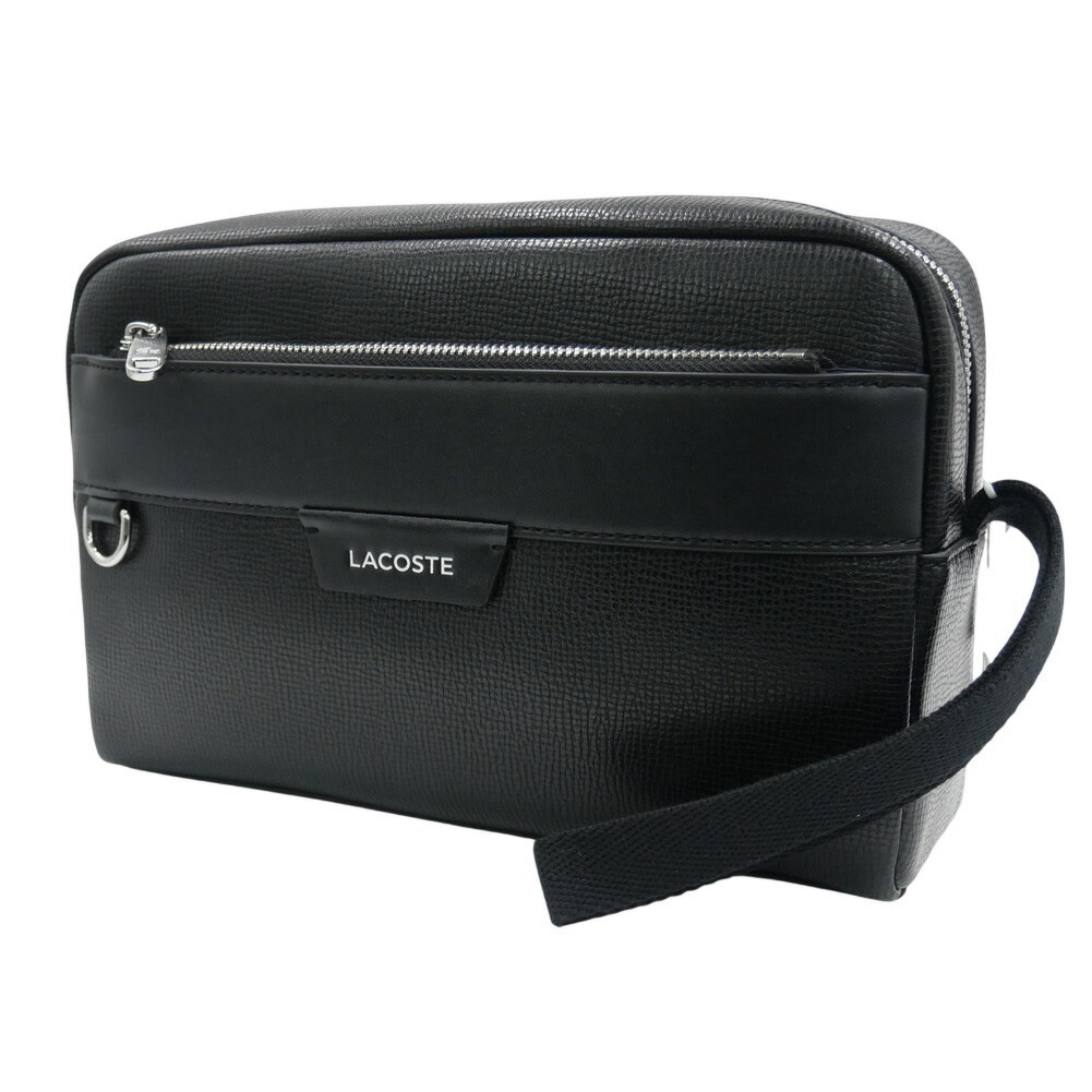 LACOSTE ラコステ ショルダーバッグ NH5046OI メンズ ブラック 2026春夏新作 16,236円
