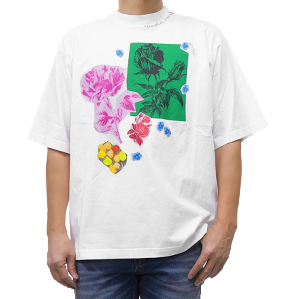 MARNI マルニ コットン プリントロゴ Tシャツ THJE0263P7 USCW29 楽天市場】MARNI マルニ THJE0263P7 USCW29 WLW01 ロゴ プリント