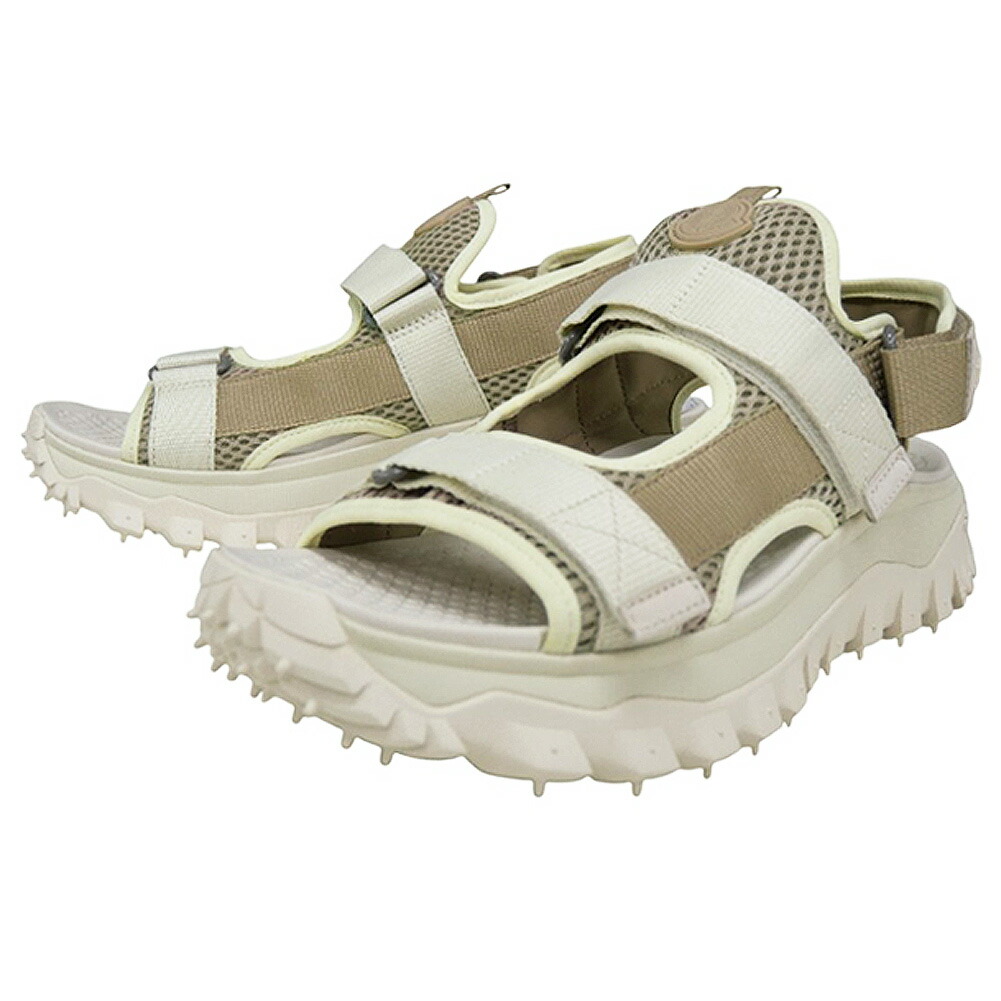 MONCLER Mon Summer サンダル ロゴパッチ付 2色 関税送料込 MONCLER Mon Summer サンダル ロゴパッチ付 2色 関税送料込