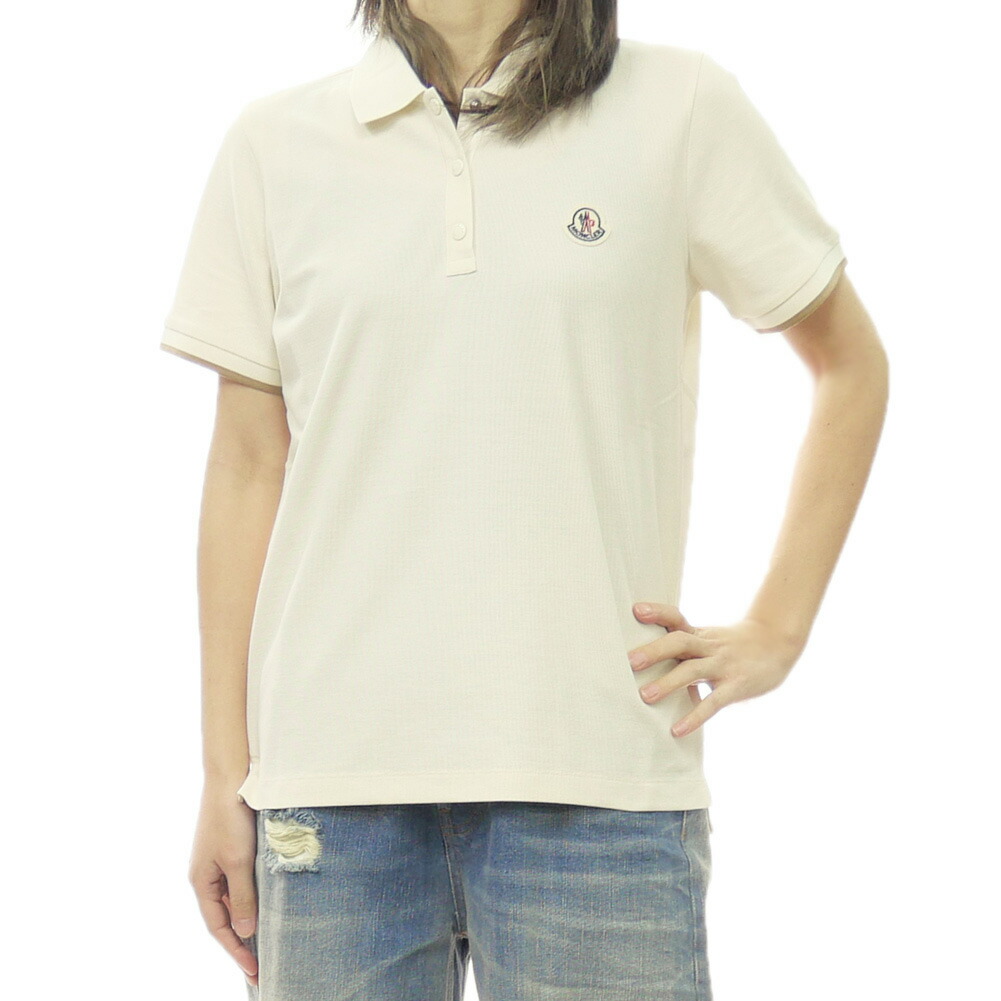 楽天市場】MONCLER モンクレール Logo Zip up Polo Shirts