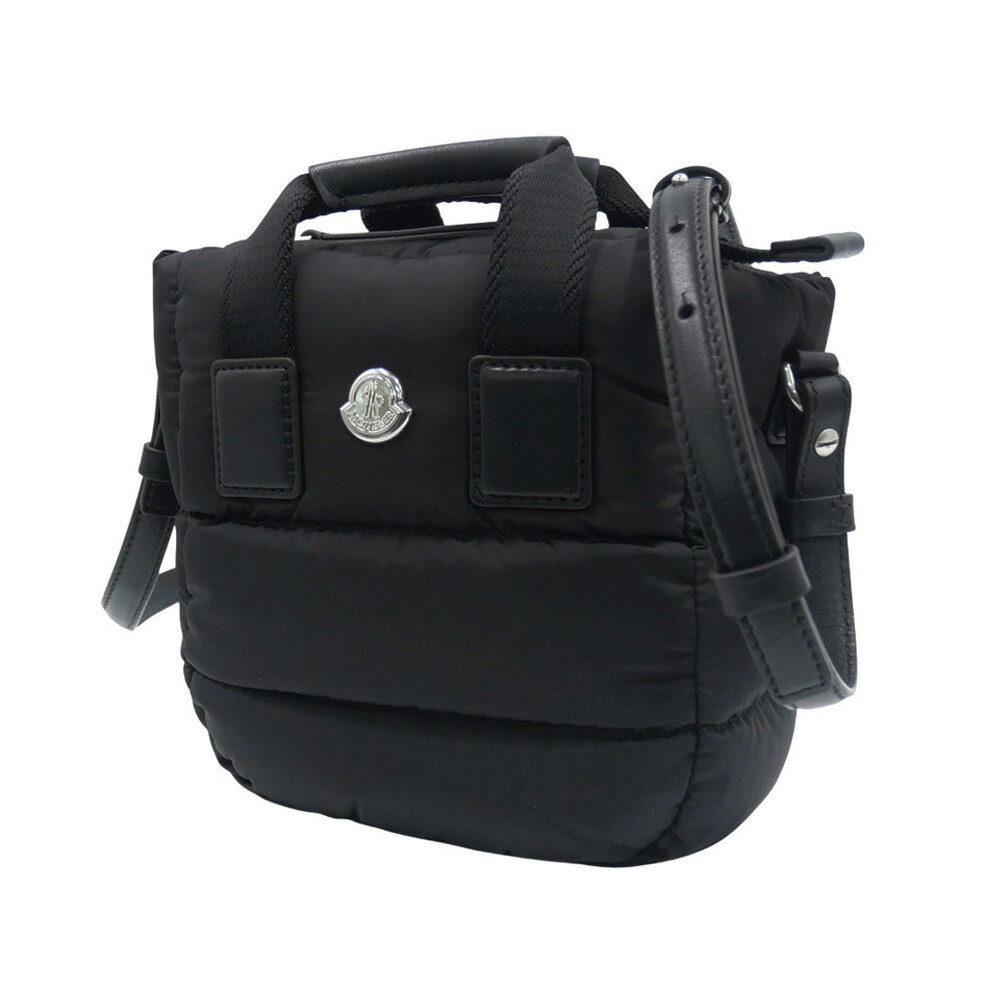 MONCLER モンクレール マイクロハンドバッグ 5L00004 M6275 / MICRO CARADOC レディース ブラック 2026春夏新作