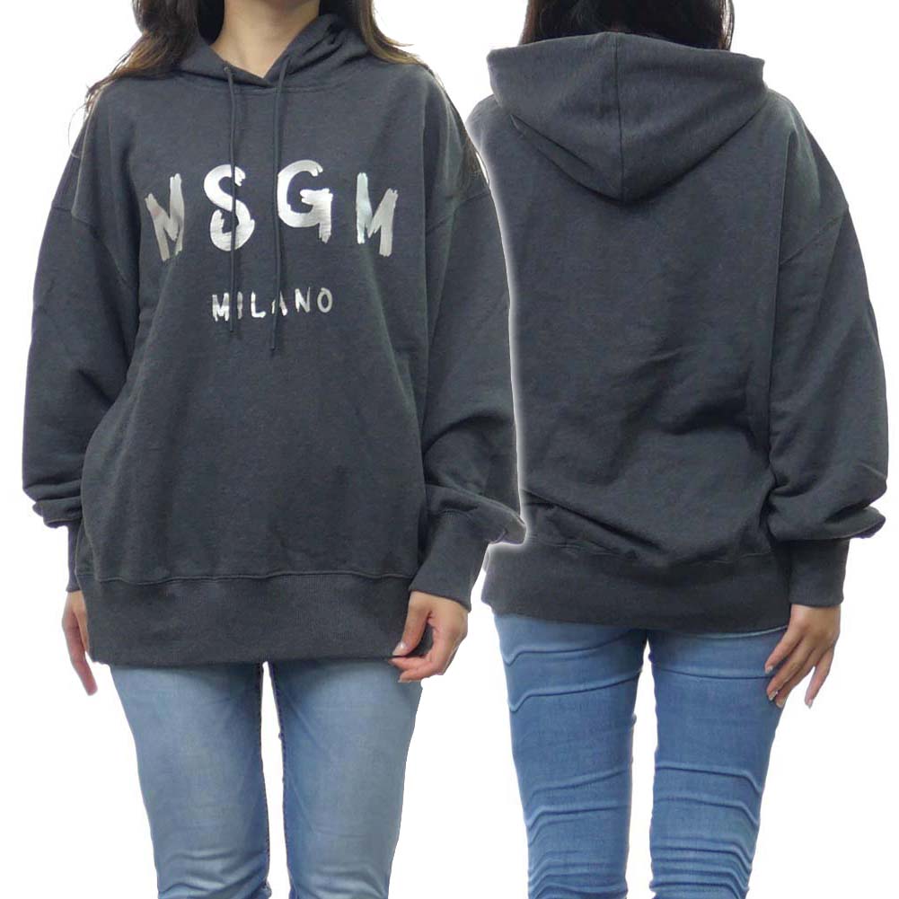 MSGM エムエスジーエム レディース パイル生地 プルオーバーパーカー 3541MDM155 237797 グレー 楽天市場】MSGM エムエスジーエム レディース パイル生地 プル