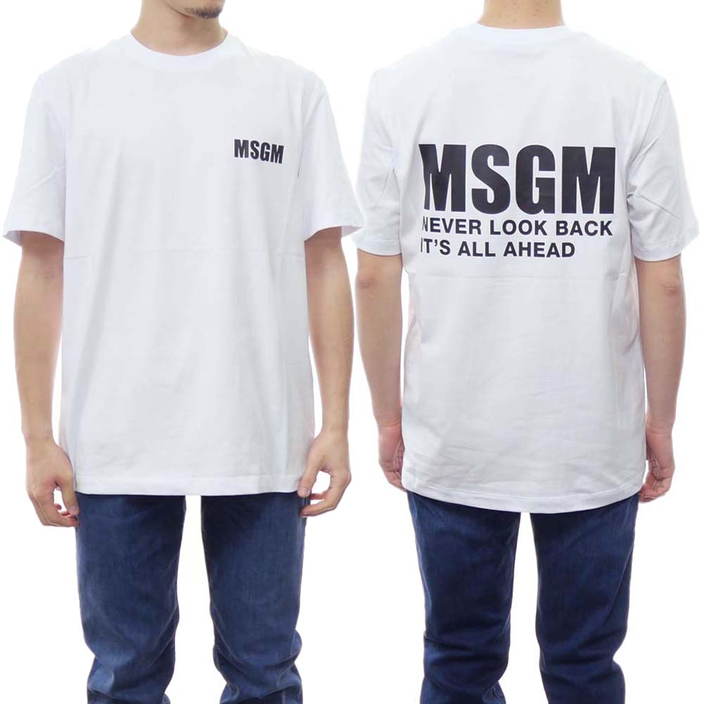 楽天市場】エムエスジーエム MSGM PANEL T-SHIRT 2640MM67