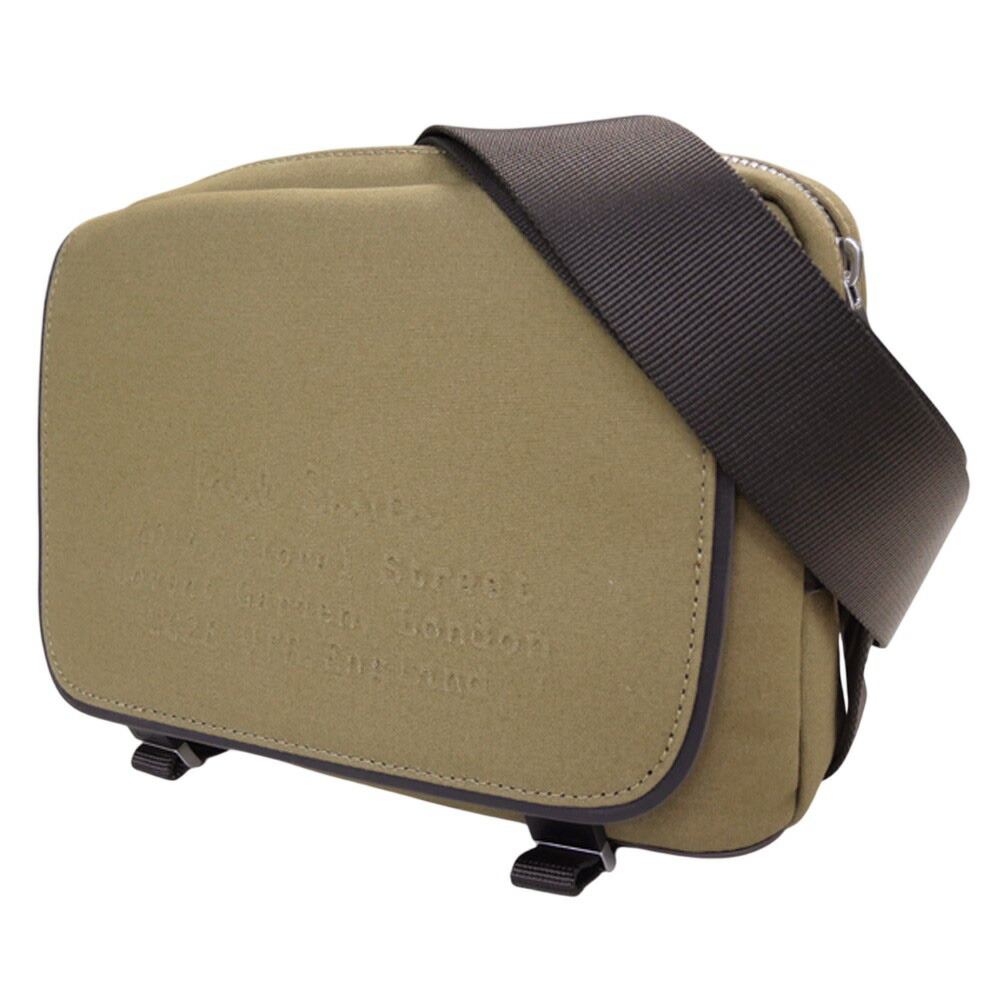 未使用タグ付✨　ポールスミス　メッセンジャーバック　キャンバス　ミニクーパー ラスト値下げ ポール・スミス ミニクーパー 【ショルダーバッグ