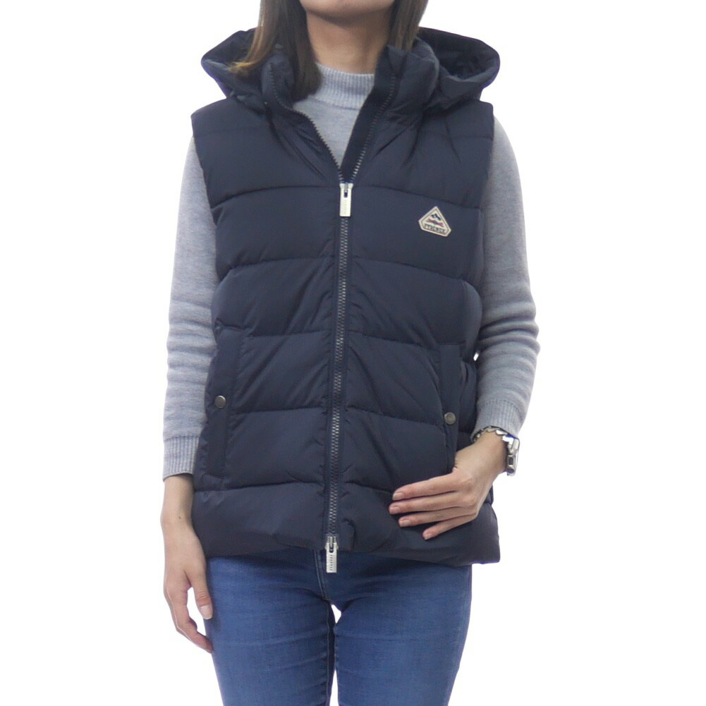 PYRENEX ピレネックス ダウンベスト HWT035P SPOUTNIC VEST レディース ネイビー