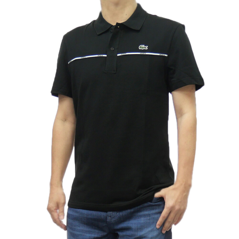 LACOSTE ラコステ メンズ ポロシャツ PH9863 ブラック カノコ プレゼント ゴルフ スポーティー|TRE STYLE