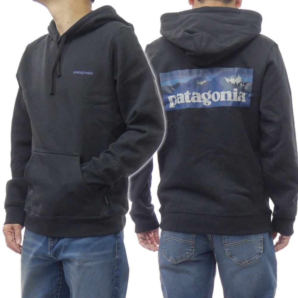PATAGONIA パタゴニア プルオーバー パーカー 39665 / BOARDSHORT LOGO UPRISAL HOODY（ボードショーツロゴアップライザルフーディ）INBK ブラック｜TRE STYLE 9,148円