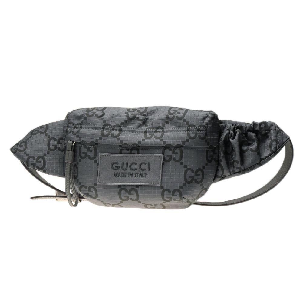 GUCCI グッチ メンズ ベルトバッグ 767934 FACPM ダークグレー&times;ブラック ボディバッグ ハイブランド カバン｜TRE STYLE