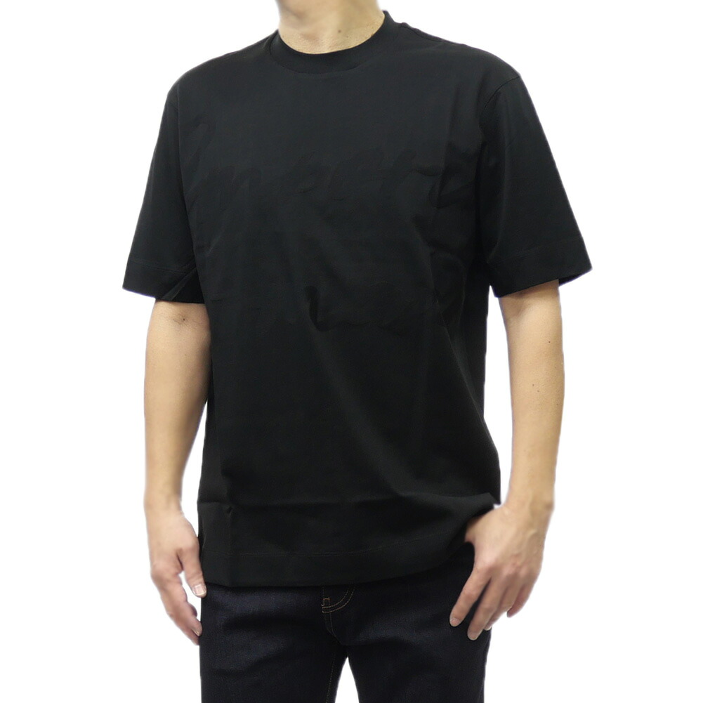 EMPORIO ARMANI エンポリオアルマーニ メンズ クルーネック Tシャツ EM000943 AF107620 ブラック インポート ハイランク|TRE STYLE