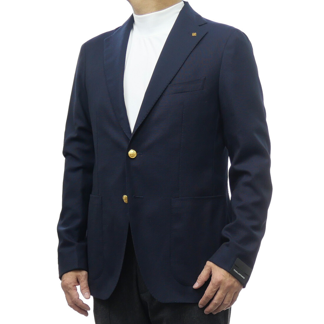TAGLIATORE タリアトーレ メンズ シングル2Bジャケット 1SMC22K 060074 ネイビー MONTECARLO 無地 ブレザー|TRE STYLE