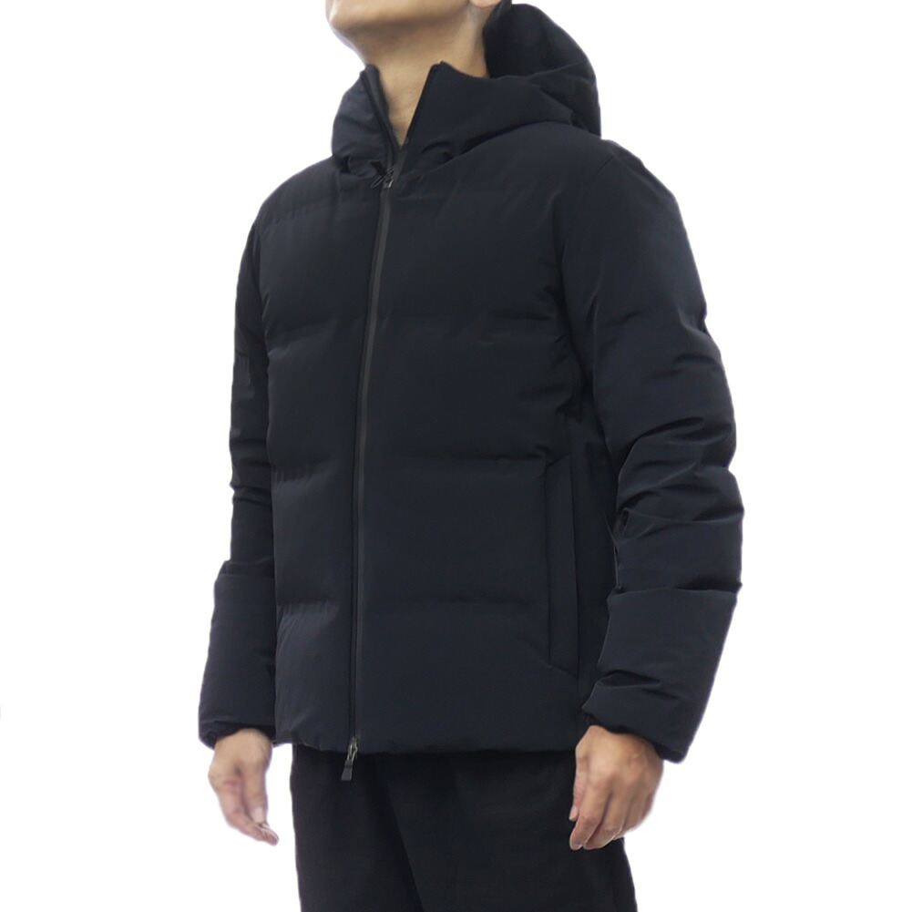 HERNO ヘルノ メンズ ダウンジャケット PI001247U 12590SZ ブラック 撥水 透湿 機能性 アウター 大人|TRE STYLE