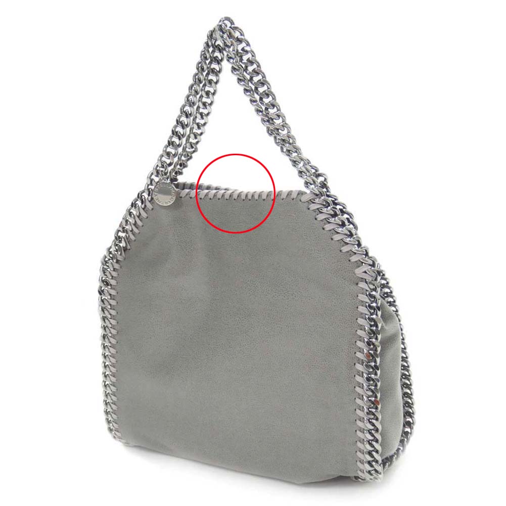 難有り特価！ ステラマッカートニー レディース ハンド バッグ MINI TOTE ECO SHAGGY DEER 371233 W9132 ライトグレーサイズフリー