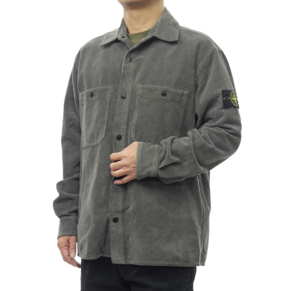 楽天市場】STONE ISLAND ストーンアイランド シャツジャケット 1200019