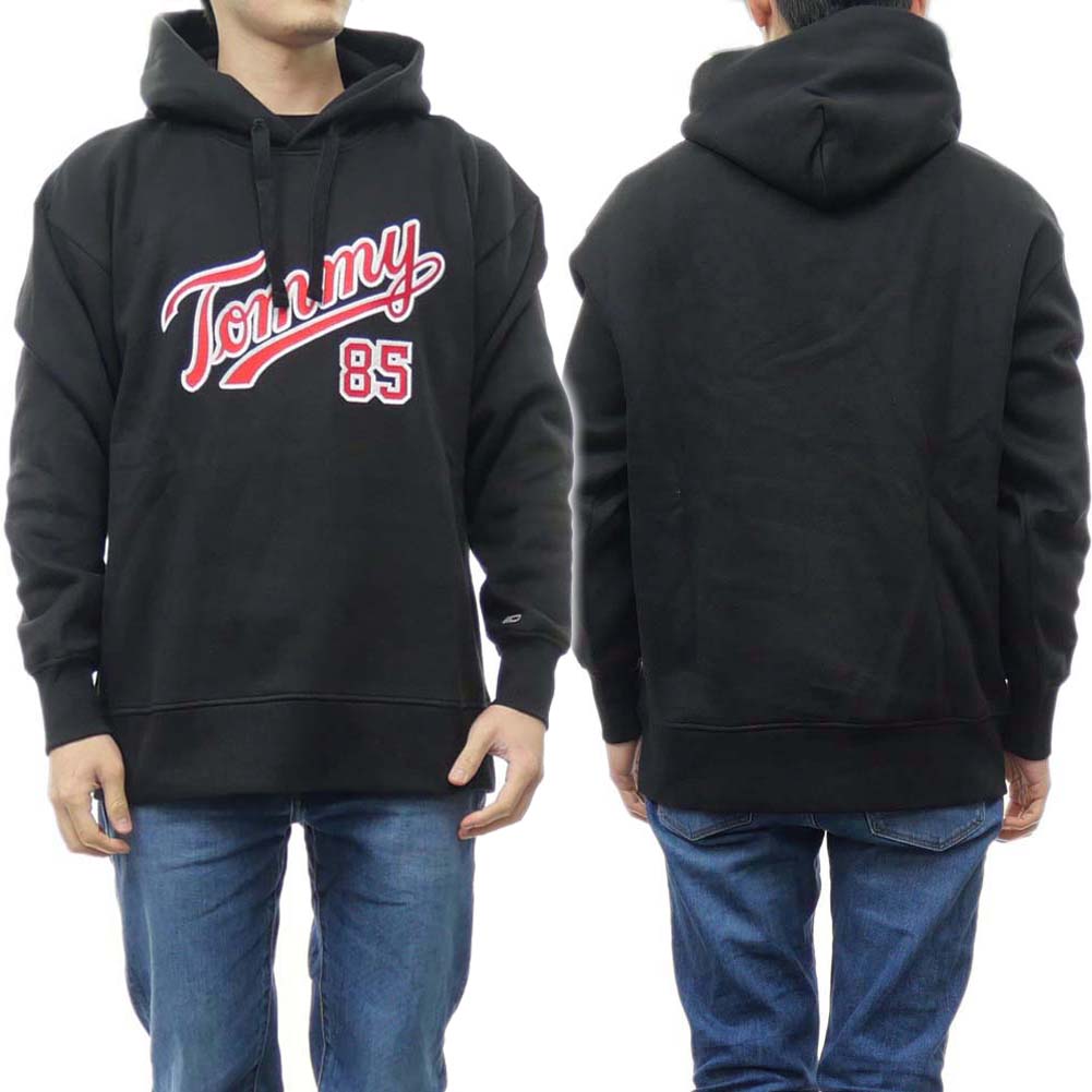 TOMMY JEANS トミー ジーンズ メンズ プルオーバー パーカー DM0DM15711 ブラック