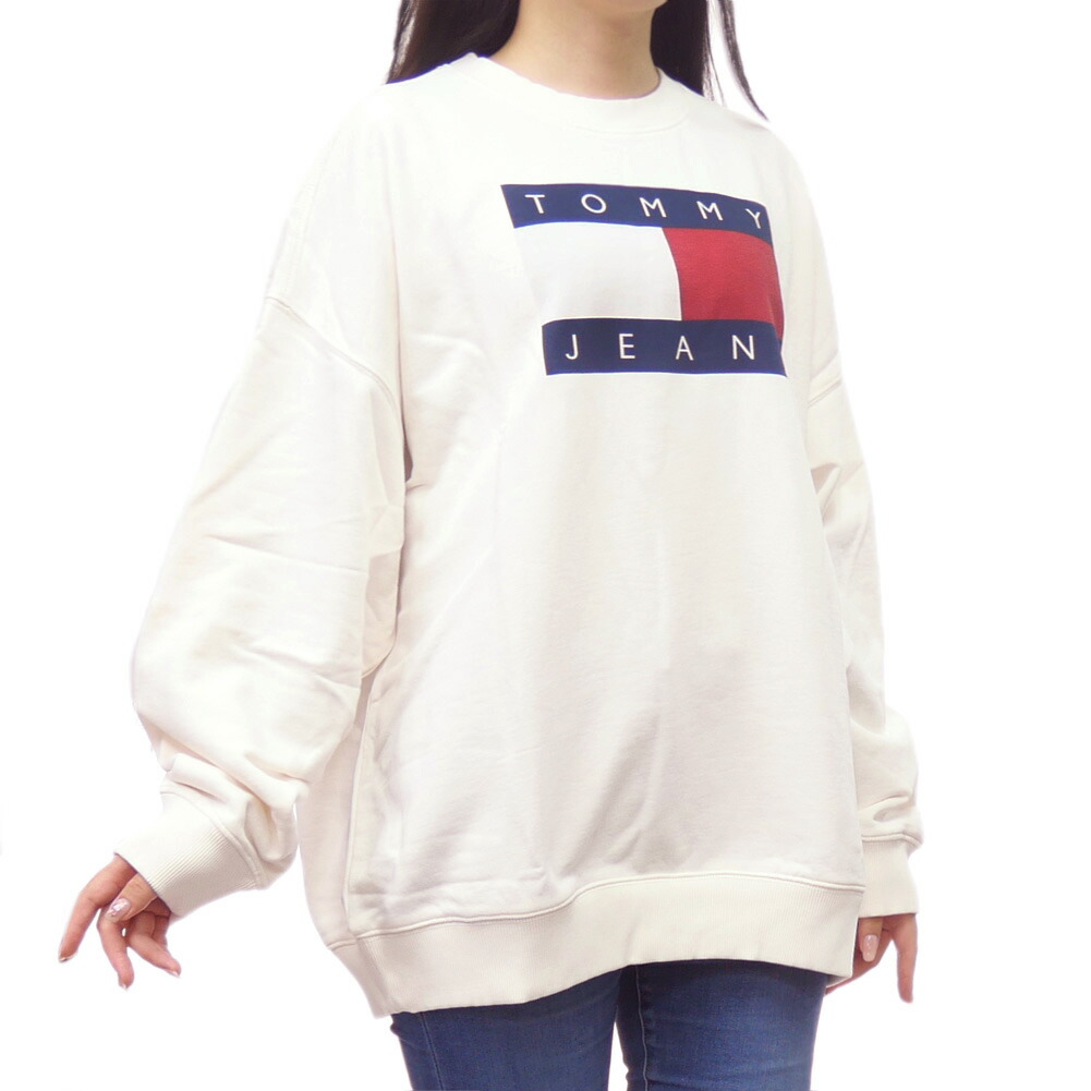  JEANS トミージーンズ レディーストレーナー DW16416 ブラック 楽天市場】TOMMY JEANS トミー ジーンズ レディース トレーナー