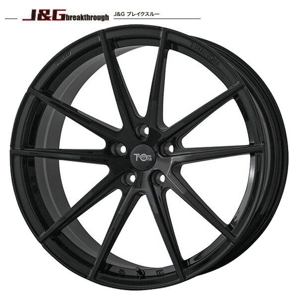 【レクサス LS460】送料無料 245/40R20インチ 5H120 鍛造 J&G ブレイクスルー JGB004 ブラック ミシュラン パイロットスポーツ4S FR設定 サマータイヤホイールセット