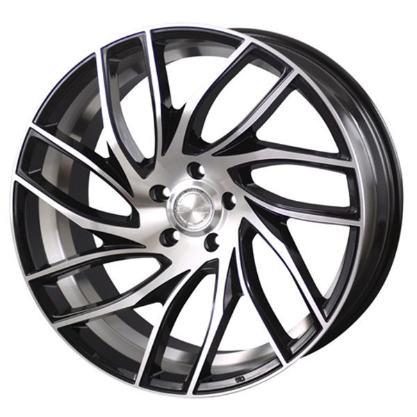 送料無料 245/35R21インチ 5H120 ラグジ－ヘインズ LU010 メタリックブラック/ディープアンダーカットポリッシュ レクサス LS600 ファルケン FK510 サマータイヤホイールセット