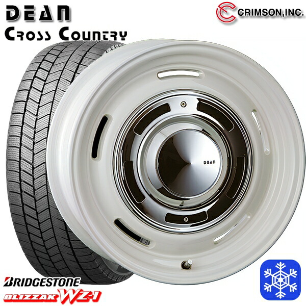 225/65R17 ハリアー RAV4 2025~2026年製 ブリヂストン ブリザック WZ1 クリムソン ディーンクロスカントリー WH 17インチ 7.0J 5H114.3 スタッドレスタイヤホイール4本セット|トレッド新横浜師岡店