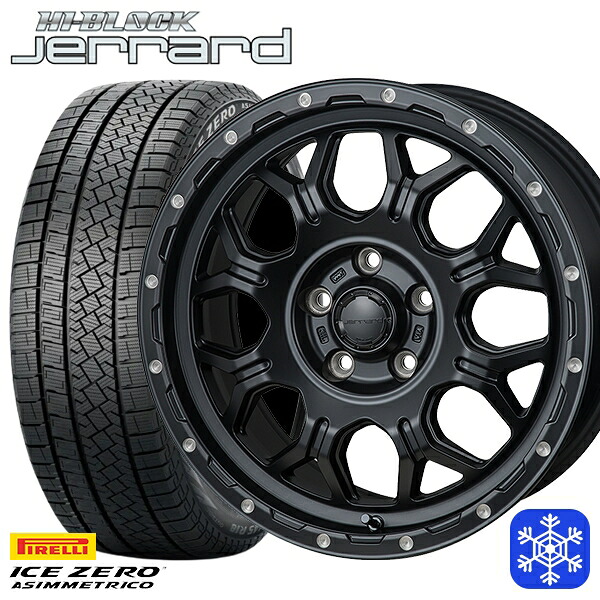 215/50R17 マツダ3 セレナ 2025~2026年製 ピレリ アイスゼロアシンメトリコ MONZA ハイブロック ジェラード 17インチ 7.5J 5H114.3 スタッドレスタイヤホイール4本セット|トレッド新横浜師岡店