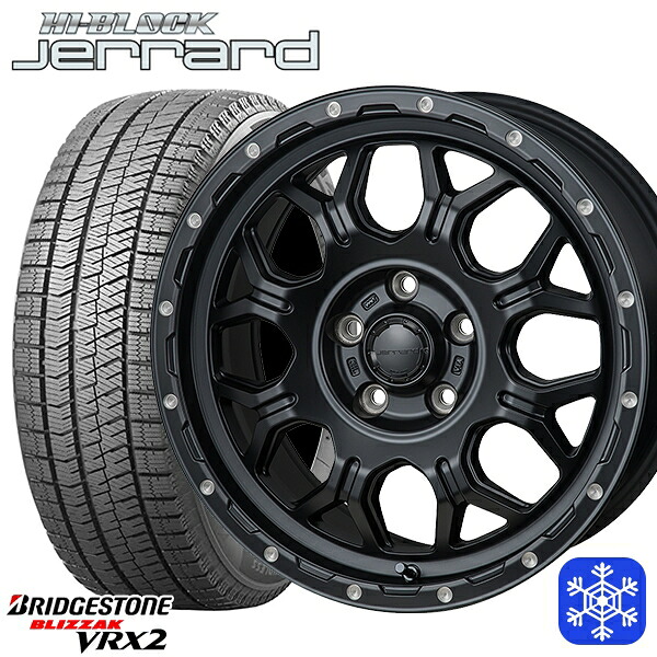 225/60R17 アルファード ヴェルファイア 2023～2024年製 ブリヂストン ブリザック VRX2 MONZA ハイブロック ジェラード 17インチ 7.5J 5H114.3 新品 スタッドレス1台分4本セット
