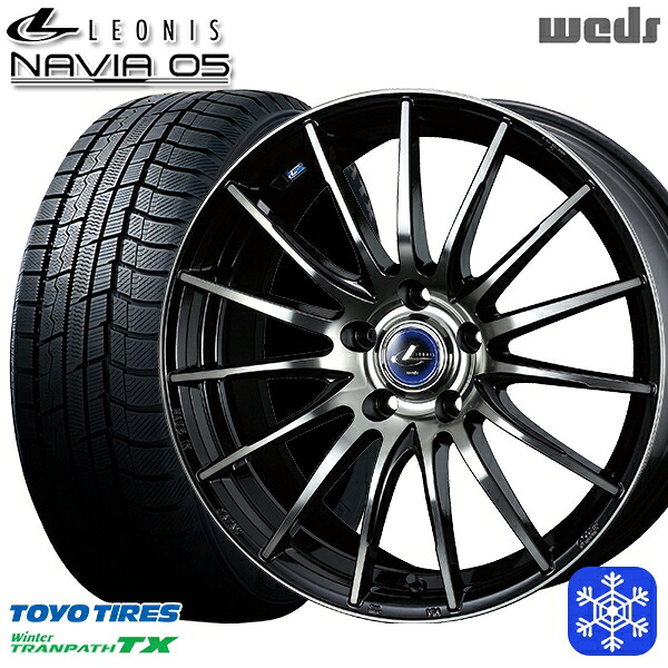 205/65R15 ステップワゴン オデッセイ 2022～2023年製 トーヨー ウィンター トランパス TX Wedd ウェッズ レオニス ナヴィア05 BPB 15インチ 6.0J 5H114.3 新品 スタッドレス1台分4本セット