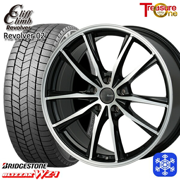 225/60R18 RAV4 NX 2025年製 ブリヂストン ブリザック WZ1 トレジャーワン クリフクライム リボルバー02 BP 18インチ 7.0J 5H114.3 新品 スタッドレス1台分4本セット 112,900円