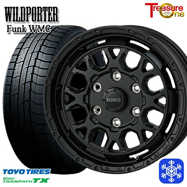 215/65R16 98Q ハイエース ※車検非対応 2024～2025年製 トーヨー ウィンター トランパス TX トレジャーワン ワイルドポーター ファンク WMC MBK 16インチ 6.5J 6H139.7 新品 スタッドレス1台分4本セット 60,720円