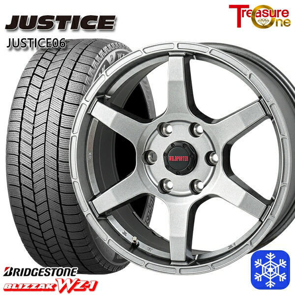 265/65R18 114Q ランクル300 レクサスLX 2025年製 ブリヂストン ブリザック WZ1 トレジャーワン ジャスティス06 DG 18インチ 8.0J 6H139.7 +55 新品 スタッドレス1台分4本セット