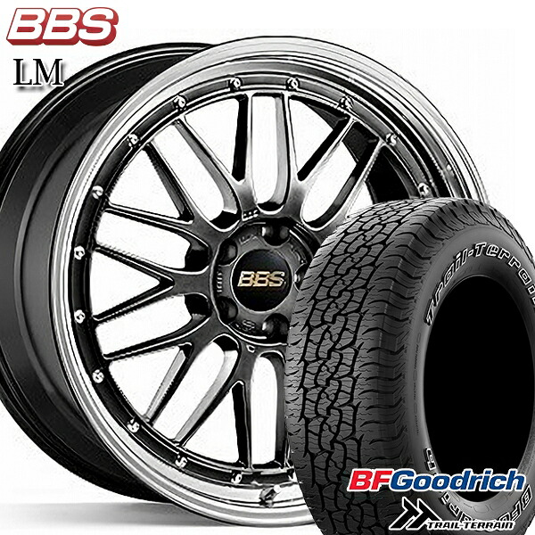 【取付対象】245/65R17 111T ORWL BFグッドリッチ トレールテレーン BBS LM DB-BKBD 17インチ 7.5J 5H114.3 サマータイヤホイールセット ｜トレッド新横浜師岡店