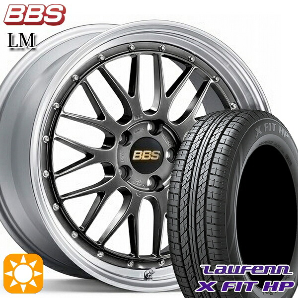 【取付対象】エクストレイル フォレスター 225/60R17 99H ラウフェン X FIT HP LA41 BBS LM DB-SLD 17インチ 7.5J 5H114.3 サマータイヤホイールセット ｜トレッド新横浜師岡店 247,802円