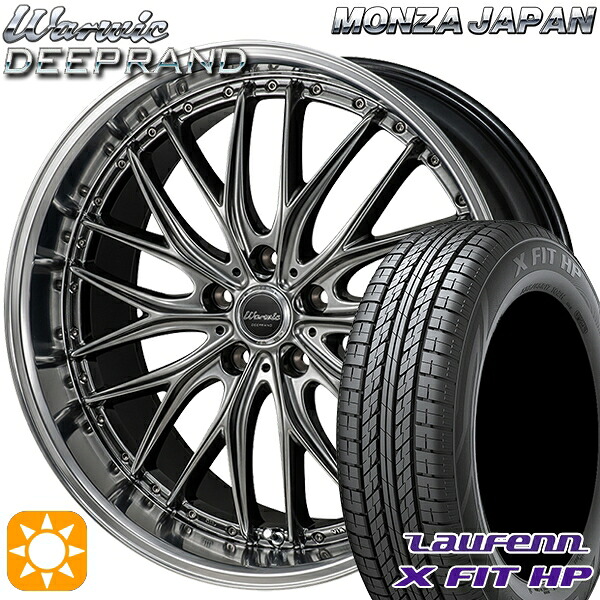 【取付対象】フォレスターSH 215/60R17 96H ラウフェン X FIT HP LA41 モンツァ ワーウィック ディープランド 17インチ 7.0J 5H100 サマータイヤホイールセット |トレッド新横浜師岡店