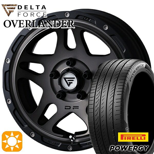【取付対象】215/60R16 95H ピレリ パワジー デルタフォース オーバーランダー MS 16インチ 7.0J 5H114.3 サマータイヤホイールセット ｜トレッド新横浜師岡店