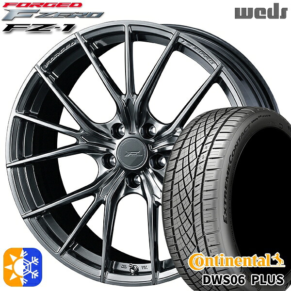 レクサスNX 235/55R18 100W コンチネンタル DWS06+ SUV Weds ウェッズ 鍛造 F ZERO FZ-1 ダイヤモンドブラック 18インチ 8.0J 5H114.3 オールシーズンタイヤホイールセット ｜トレッド新横浜師岡店 188,600円