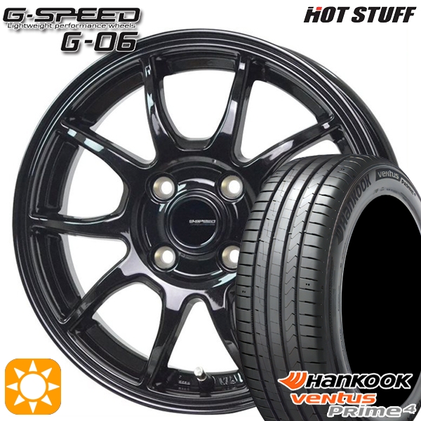 からご 205/55R16 16インチ HOT STUFF ジースピード P-06 6.5J 6.50-16