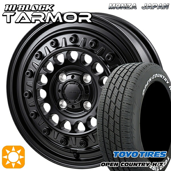 【取付対象】マツダ2 ノート 185/65R15 88H トーヨー オープンカントリー H/T2 WL モンツァ ハイブロック ターマー 15インチ 5.5J 4H100 +38 サマータイヤホイールセット |トレッド新横浜師岡店