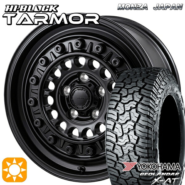 【取付対象】デリカD5 215/70R16 100/97Q ヨコハマ ジオランダー X-AT G016 モンツァ ハイブロック ターマー 16インチ 7.0J 5H114.3 +35 サマータイヤホイールセット |トレッド新横浜師岡店