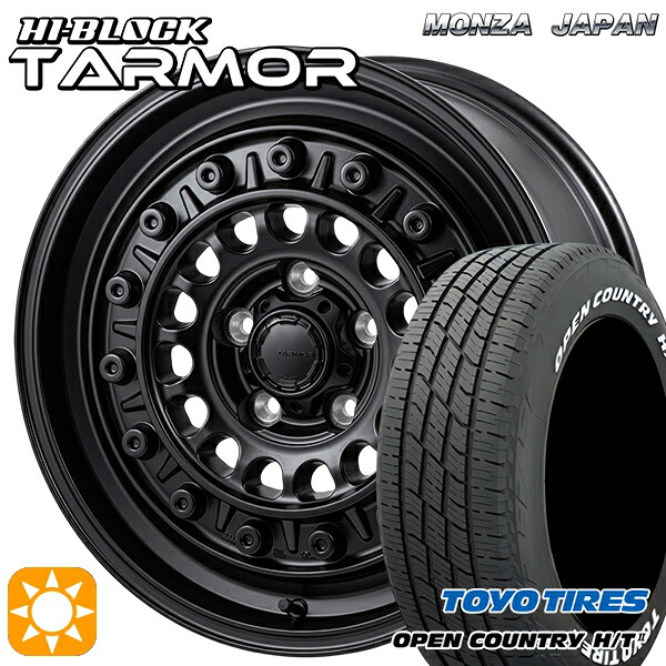 【取付対象】デリカD5 215/70R16 100H トーヨー オープンカントリー H/T2 WL モンツァ ハイブロック ターマー 16インチ 7.0J 5H114.3 +35 サマータイヤホイールセット ｜トレッド新横浜師岡店